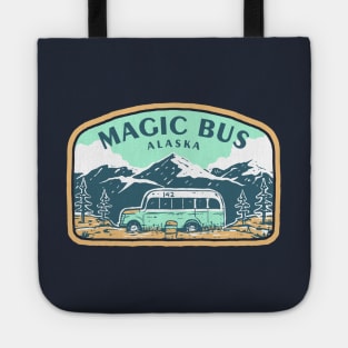 Magic bus alaska Tote