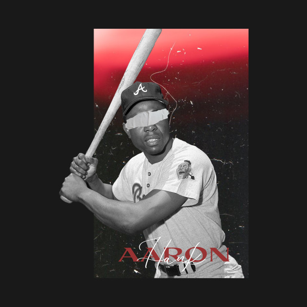 Discover hank aaron - Hank Aaron - T-Shirt