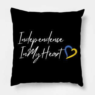 Independence In My Heart Pillow