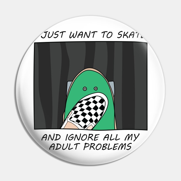 I just want to skate Pin by abstractsmile