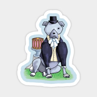 The Staffordshire Gentledog Magnet