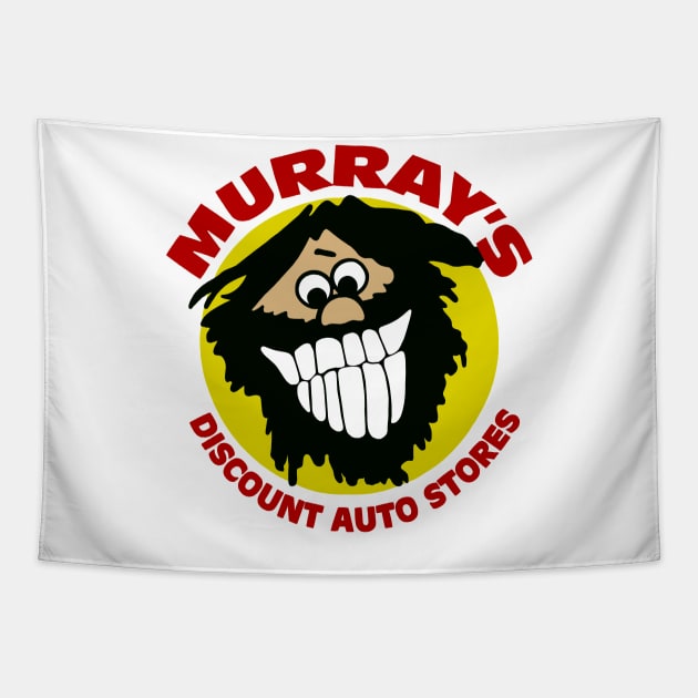 Murray's Discount Auto Tapestry by Colonel JD McShiteBurger