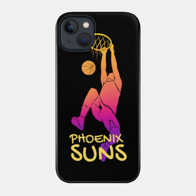 phoenix sung basketball - Phoenix Suns - Phone Case