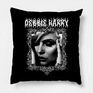 Debbie Harry Metal Style Pillow