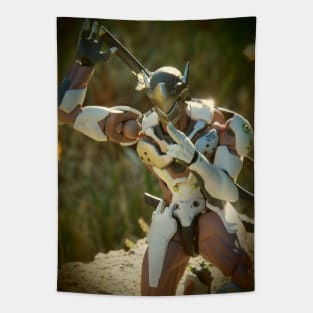 Genji the Cyborg Ninja Tapestry