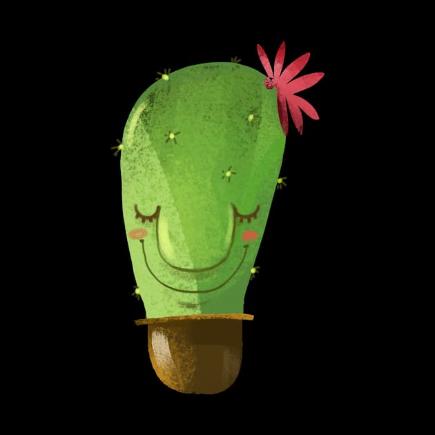 Cute Cactus Good by dailycreativo