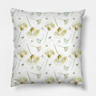 herbarium dandelions Pillow