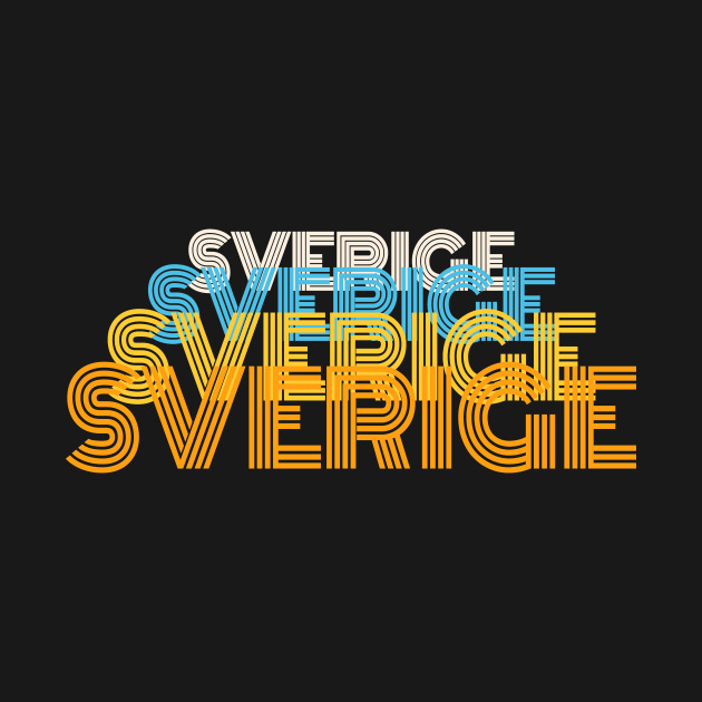 Sverige by swedishprints