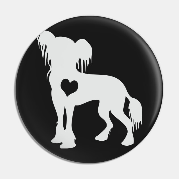 Adore Chinese Crested Dogs Pin by Psitta