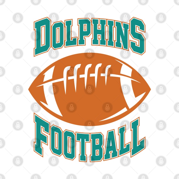 Miami Dolphins Football Club by Cemploex_Art