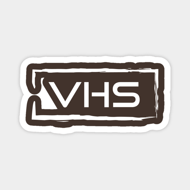 80s VHS Video Tape Magnet by amalya