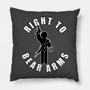 The Right To Bear Arms Pillow