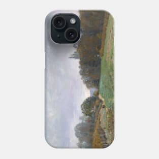 Landscape at Louveciennes by Alfred Sisley Phone Case