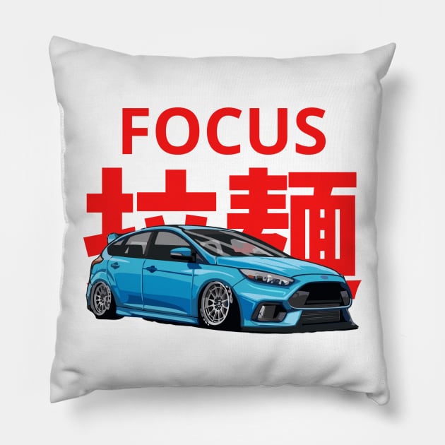 Ford Focus Pillow by artoriaa