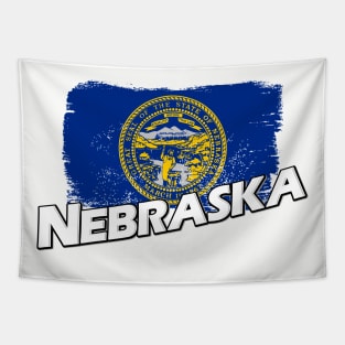 Nebraska flag Tapestry