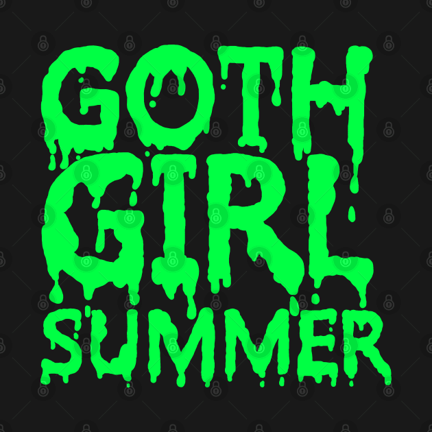 Goth Girl Summer by TheQueerPotato