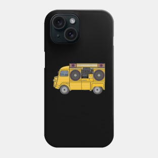 Citroen HY - Boombox Van- Huge Ghettoblaster on a Classic Van Phone Case