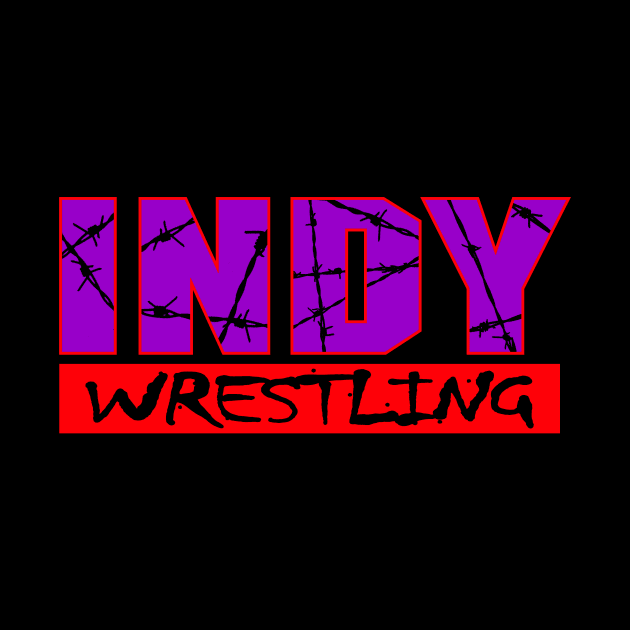 Indy Wrestling Outlined in Red by Indy Handshake