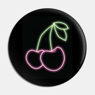 Neon Cherries 2 Pin