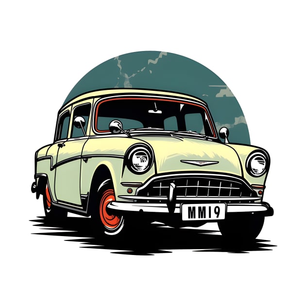 Vintage classic Car Designs by ragil_studio