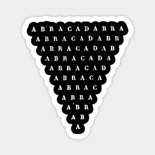 Abracadabra Magnet