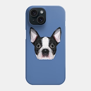 Boston Terrier Low Poly Art Phone Case