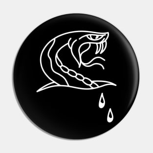 HomeSchoolTattoo Snakehead Pin