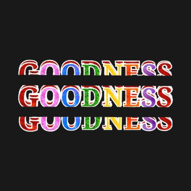 goodness text art design by Dilhani