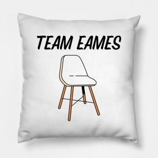 Team Eames Mid Century Modern Architect Pillow