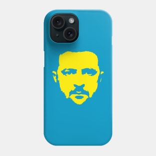 Zelensky - Ukrainian Freedom Portrait (print on blue only!) Phone Case