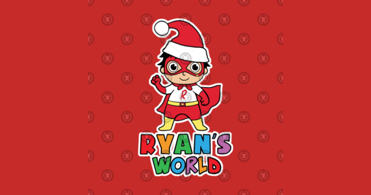 Ryan's World Christmas - Ryans World - Kids Long Sleeve T-Shirt | TeePublic