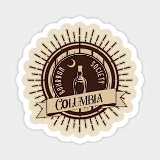 Columbia Bourbon Society Alt Logo Tee (Double Sided) Magnet