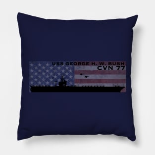 CVN 77 Pillow