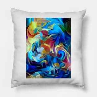 Falling Silk Pillow