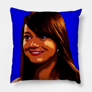 emma stone Pillow