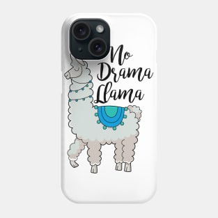 No Drama Llama Phone Case