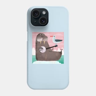 Walrus and Albatross Phone Case