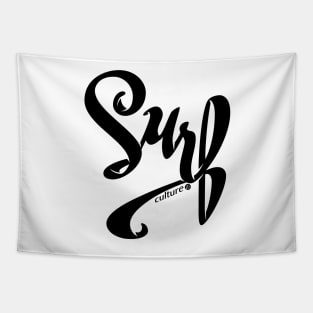 Surf Culture Lettering Tapestry