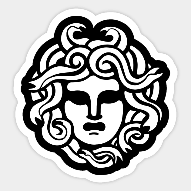 Medusa Gorgon - Greek mythology' Sticker