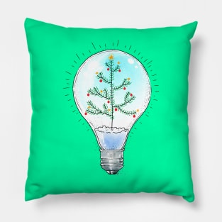 Christmas lamp Pillow