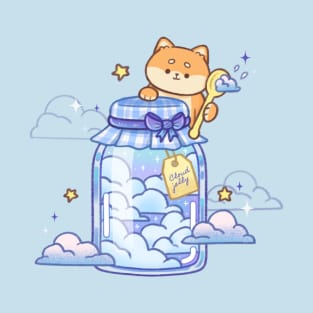 Cloudy Jelly Shiba T-Shirt