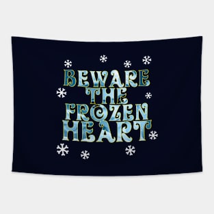 Beware Frozen Winter Movie Quote Gift For Girls Tapestry