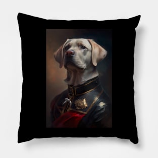 Labrador Retriever Classic Portrait Pillow