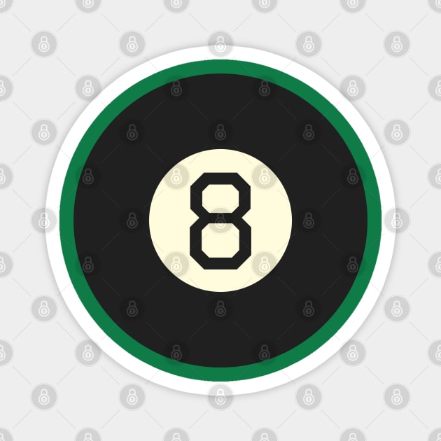 8 ball Magnet by SolarCross