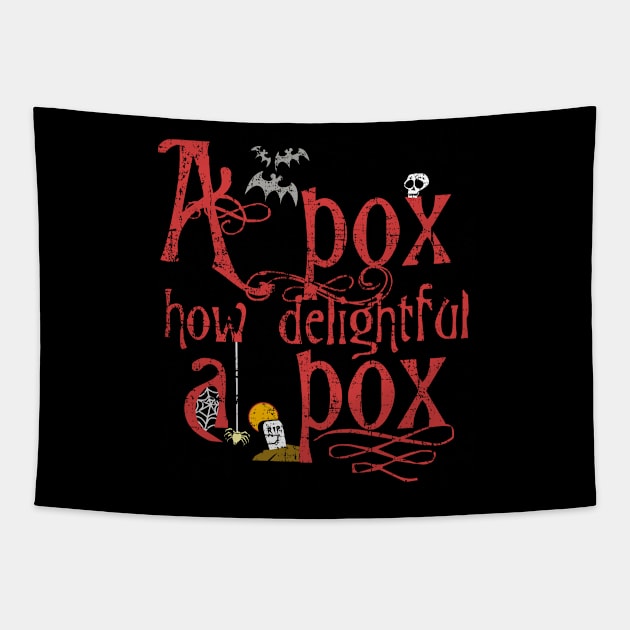 A pox, how delightful a pox - From Nightmare Before Christmas Tapestry by MonkeyKing