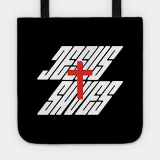 JESUS SAVES Tote