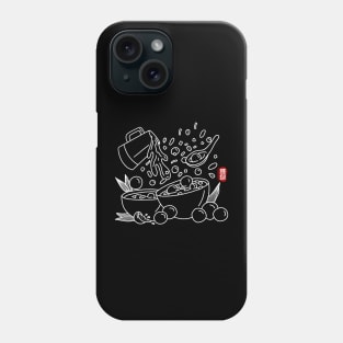 Tang Yuan / Glutinous Rice Ball (white) Phone Case