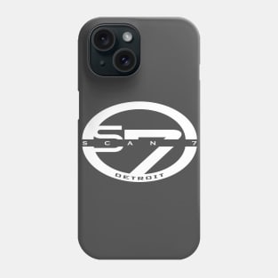 Scan 7 - Logo Classic (white) Phone Case