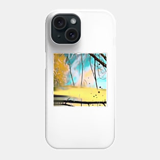 Abstract autumn forest Phone Case