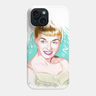 June Christy - An illustration by Paul Cemmick Phone Case